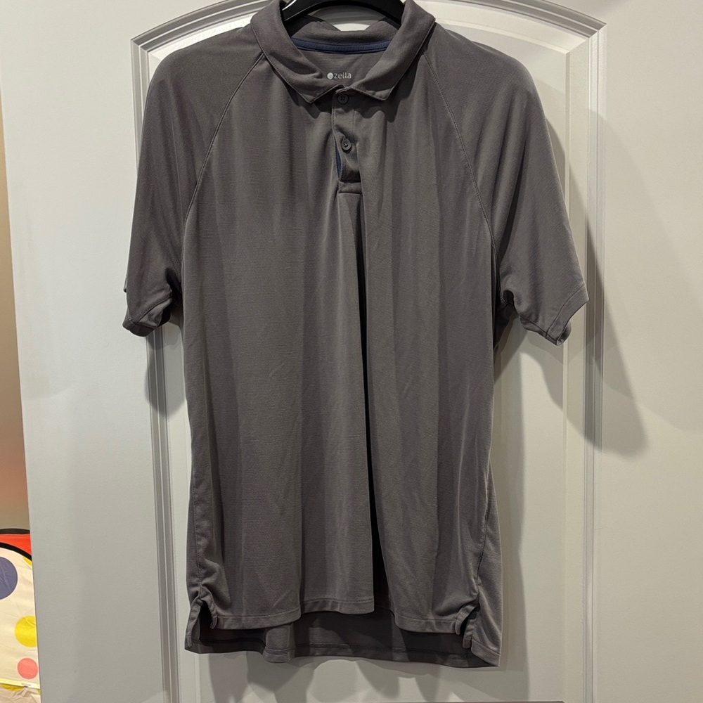 Zella grey Polo Shirt